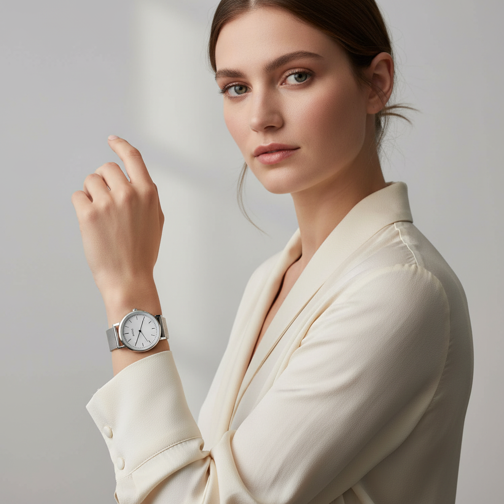 Copenhagen Silver White Mesh